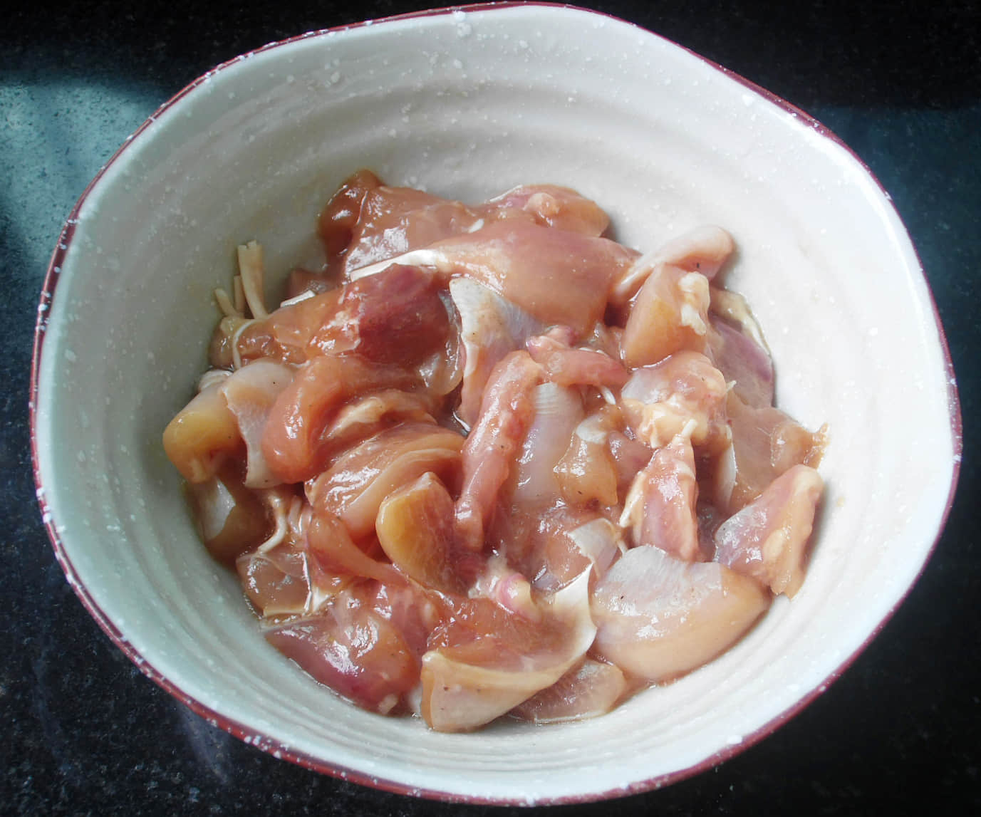 蠶豆炒雞丁怎么做好吃,蠶豆炒雞丁的做法步驟