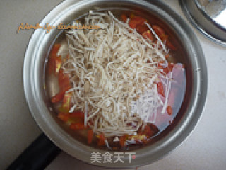 杏鮑菇粉絲湯怎么做好吃,杏鮑菇粉絲湯的做法步驟