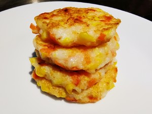 寶寶輔食-蔬菜蝦餅怎么做好吃,寶寶輔食-蔬菜蝦餅的做法步驟