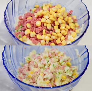 土豆泥芝士三明治怎么做好吃,土豆泥芝士三明治的做法步驟