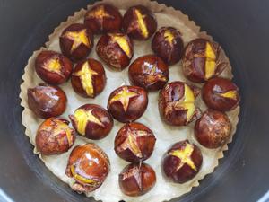 空氣炸鍋烤板栗怎么做好吃,空氣炸鍋烤板栗的做法步驟