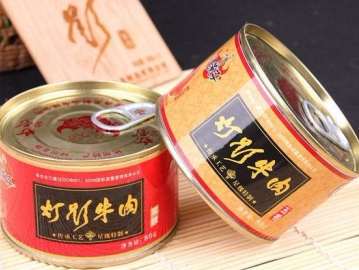 川漢子 燈影牛肉干罐頭