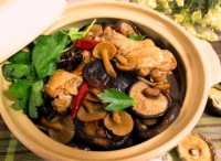 小雞燉蘑菇怎么做好吃,小雞燉蘑菇的家常做法