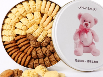珍妮曲奇Jenny bakery小熊手工餅干