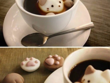 正品日本萌萌噠貓咪6連模棉花糖模具巧克力模硅膠模