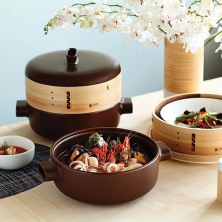 臺灣JIA INC品家家品 陶木蒸鍋蒸籠系列
