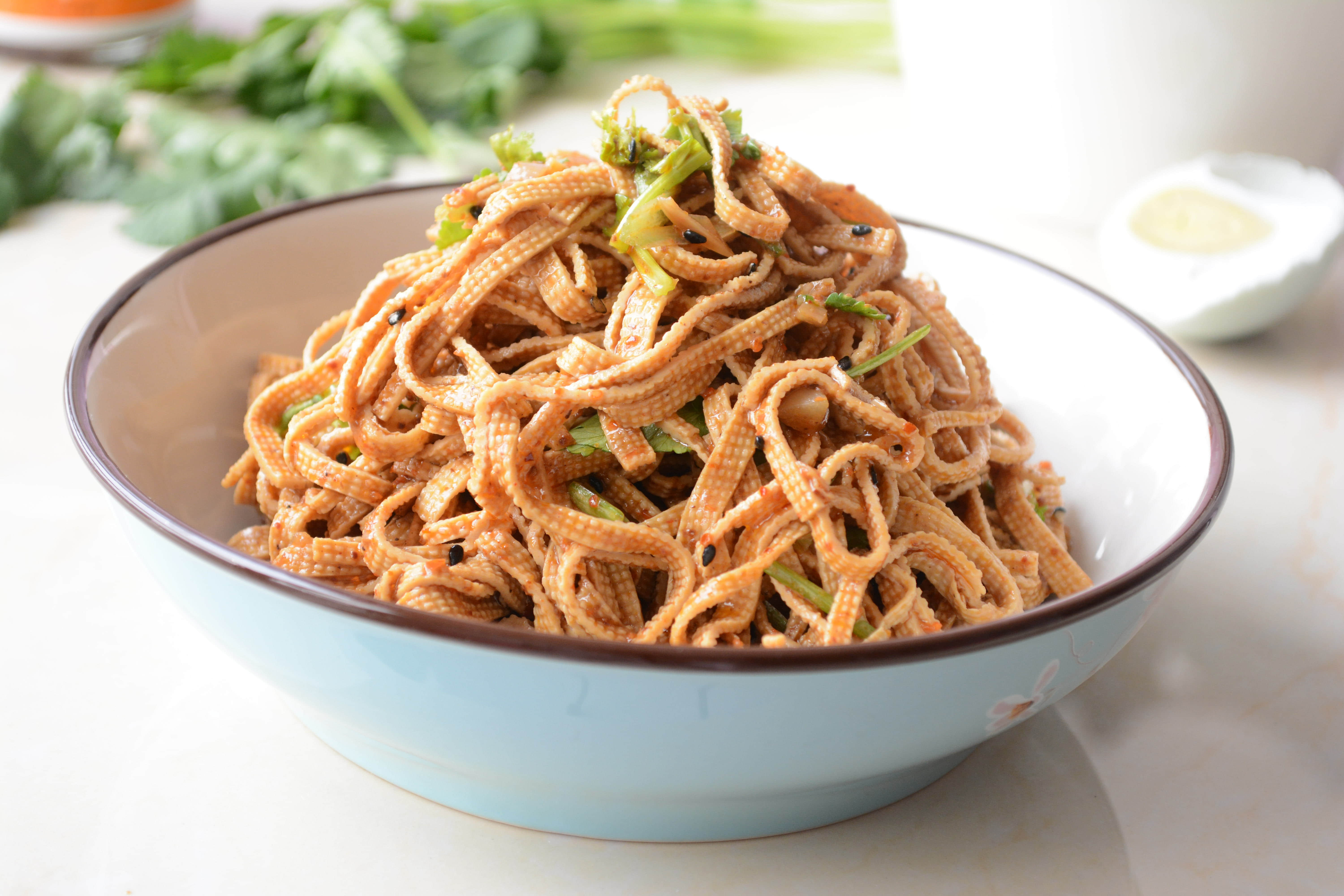 沙茶家常拌豆腐絲怎么做好吃,沙茶家常拌豆腐絲的做法步驟