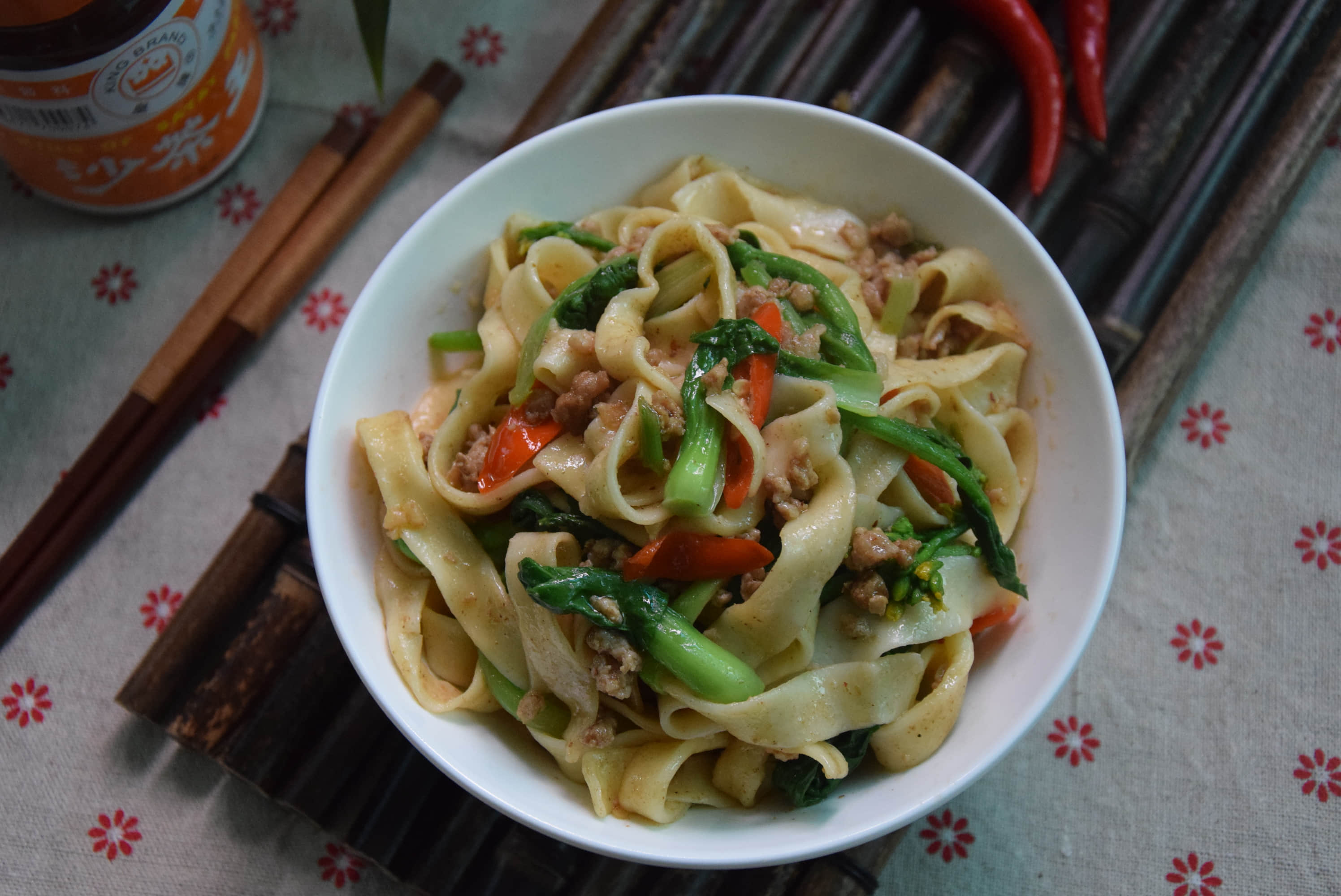 沙茶醬青菜拌面怎么做好吃,沙茶醬青菜拌面的做法步驟