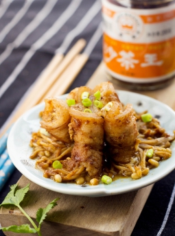 金針菇沙茶肉卷怎么做好吃,金針菇沙茶肉卷的做法步驟