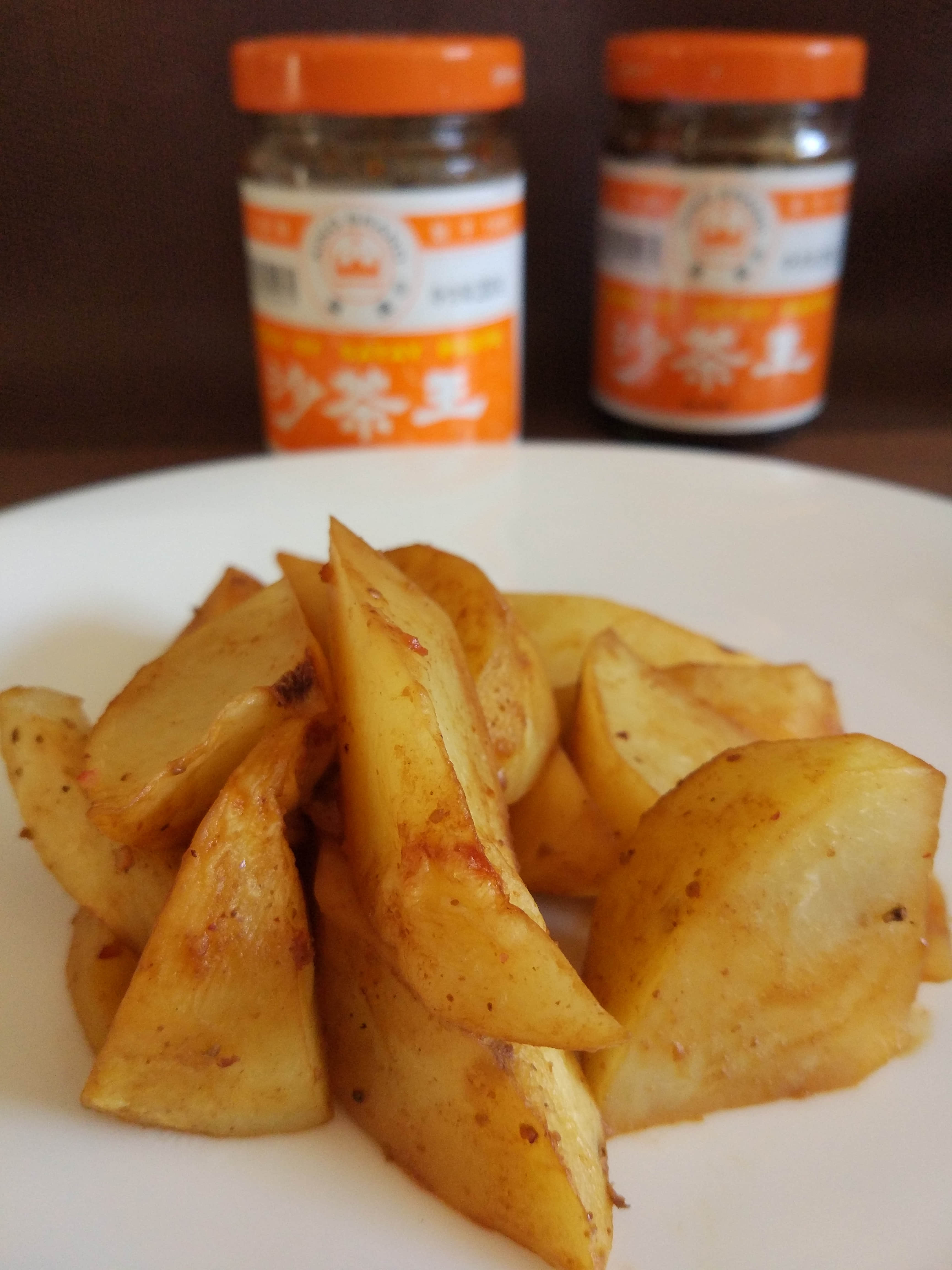 沙茶微波烤土豆怎么做好吃,沙茶微波烤土豆的做法步驟