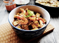 沙茶蝦子煨豆腐怎么做好吃,沙茶蝦子煨豆腐的做法步驟