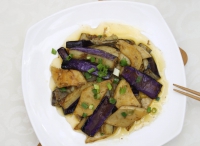 沙茶香煎杏鮑菇炒茄子