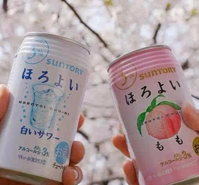 日本三得利SUNTORY微醉桃子酒