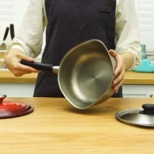 日本進(jìn)口柳宗理18cm小平底鍋