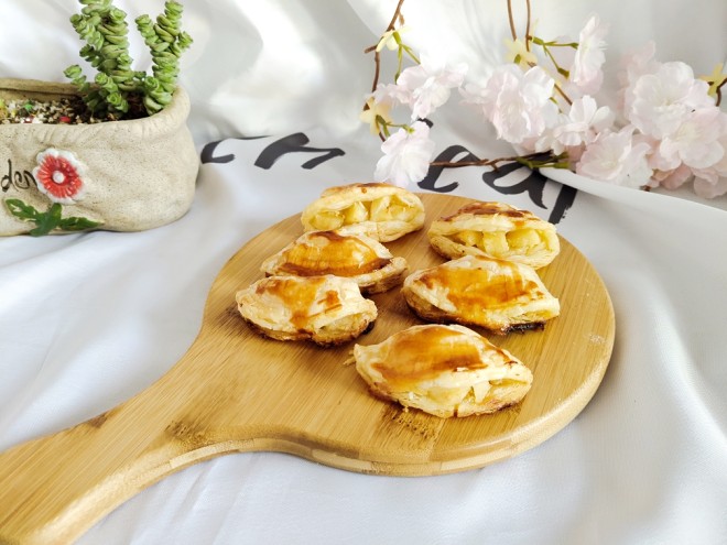 蛋撻皮蘋果派怎么做好吃,蛋撻皮蘋果派的做法步驟