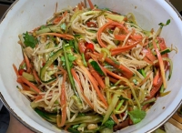 涼拌三絲怎么做好吃,涼拌三絲的做法步驟