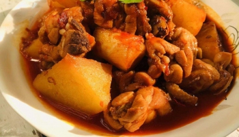 土豆燒雞塊怎么做好吃,土豆燒雞塊的做法步驟