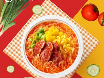 海底撈酸辣粉絲沖泡即食