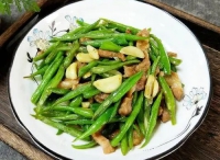 四季豆炒肉怎么做好吃,四季豆炒肉的做法步驟