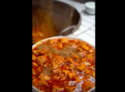 小廚娘教你做紅燒豆腐腦花，太下飯了的做法視頻,小廚娘教你做紅燒豆腐腦花，太下飯了怎么做好吃