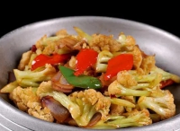 干鍋花菜怎么做好吃,干鍋花菜的做法步驟