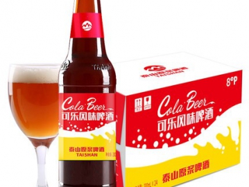 泰山可樂風(fēng)味原漿啤酒 300ml*24瓶， 31.