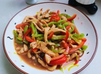 超下飯！巨好吃的青椒炒雞胸肉絲怎么做好吃,超下飯！巨好吃的青椒炒雞胸肉絲的做法步驟