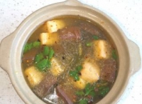 鴨血粉絲湯怎么做好吃,鴨血粉絲湯的做法步驟