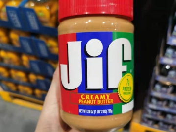 美國進(jìn)口Jif/積富顆粒型花生醬抹醬