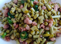 酸爽開胃下飯神器，酸豆角炒肉末怎么做好吃,酸爽開胃下飯神器，酸豆角炒肉末的做法步驟