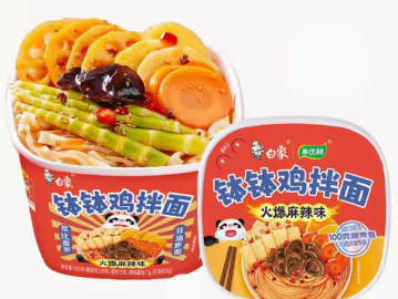 白象缽缽雞干拌面