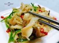 蔥爆海螺片，味道鮮美怎么做好吃,蔥爆海螺片，味道鮮美的做法步驟