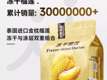 有零有食凍干榴蓮干